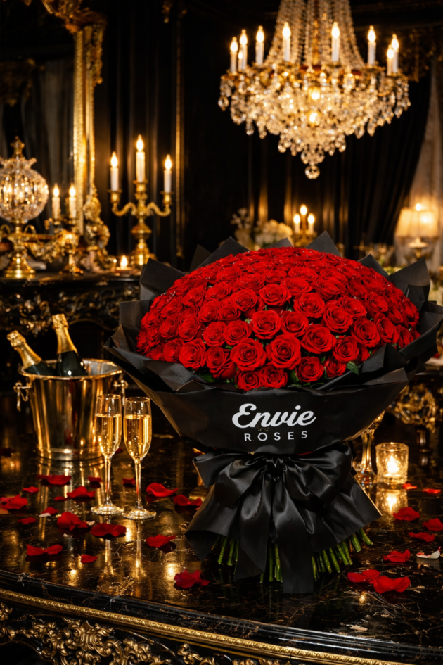 50 Luxury Red Roses Birmingham