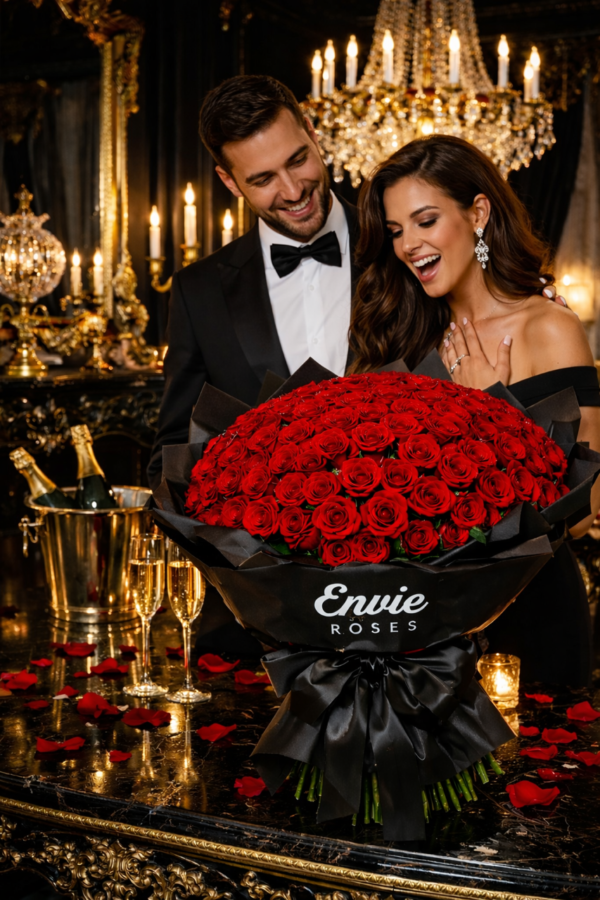 50 Luxury Red Roses Birmingham