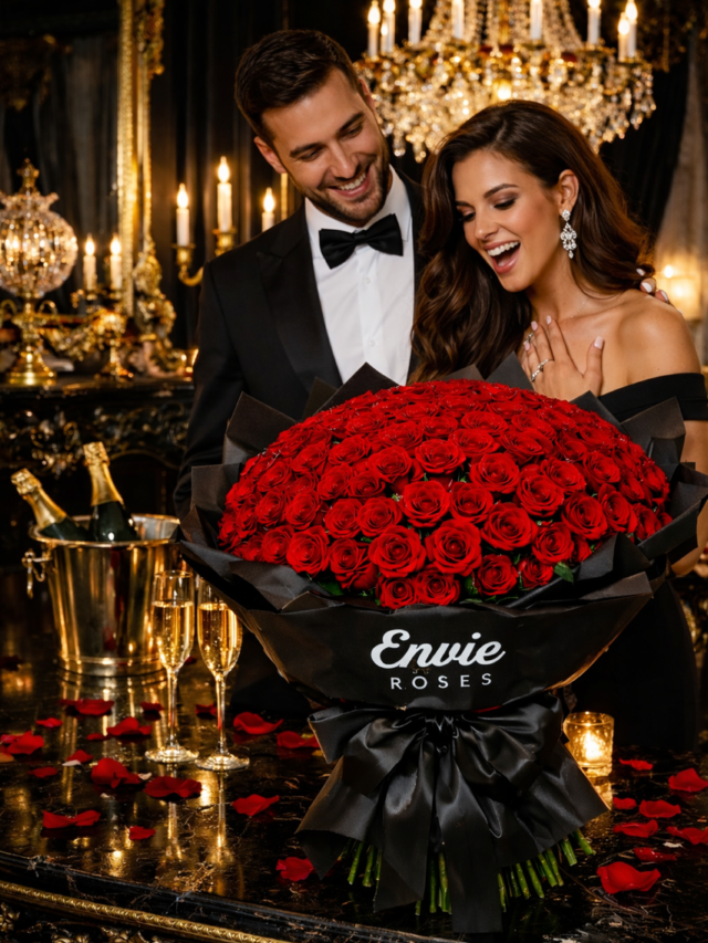 50 Luxury Red Roses Birmingham