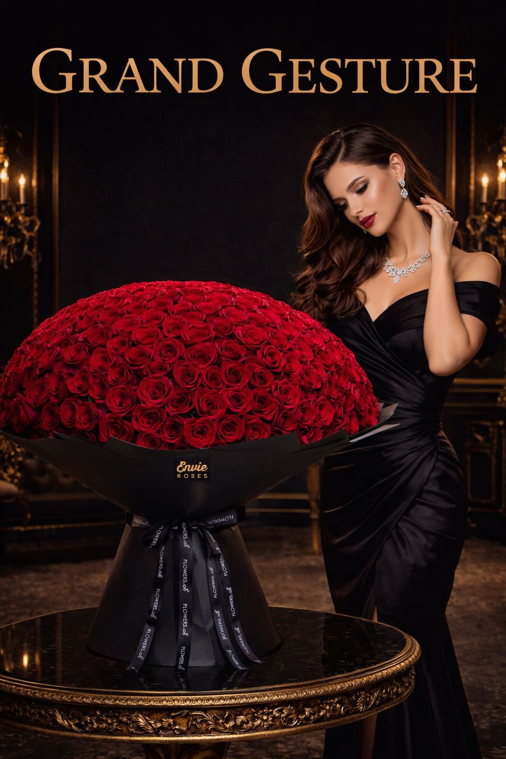 300 Red Roses – The Grand Gesture