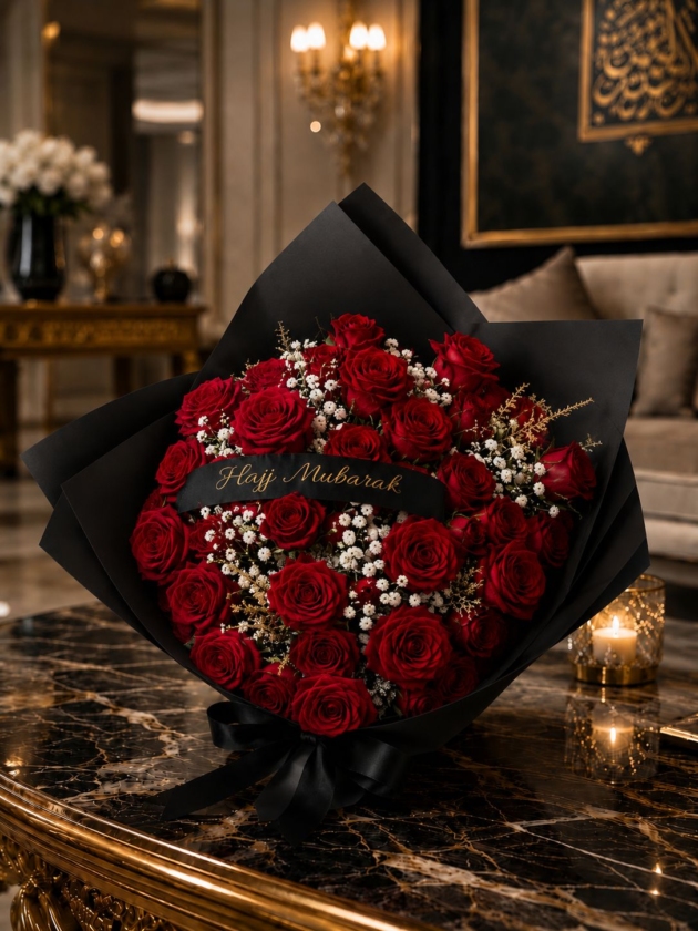 The Royal Umrah Mubarak Signature Bouquet